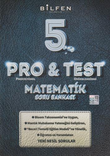 5. Sınıf ProTest Matematik Soru Bankası Bilfen Yayıncılık 978605769608