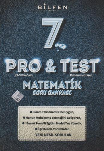7. Sınıf Matematik ProTest Soru Bankası Bilfen Yayıncılık 978605766999