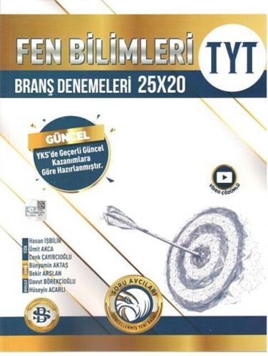 2023 TYT Fen Bilimleri 25 x 20 Branş Deneme Bilgi Sarmal Yayınları 978