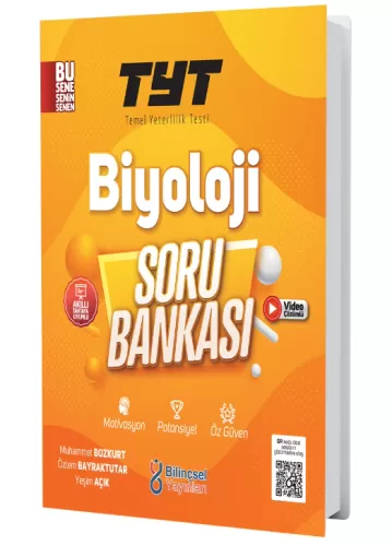 TYT Biyoloji Soru Bankası Bilinçsel Yayınları 9786057093431