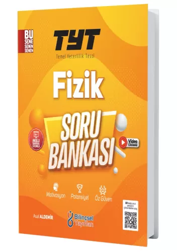 TYT Fizik Soru Bankası 2022 Bilinçsel Yayınları 9786057093417