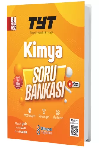 TYT Kimya Soru Bankası Bilinçsel Yayınları 9786057040299