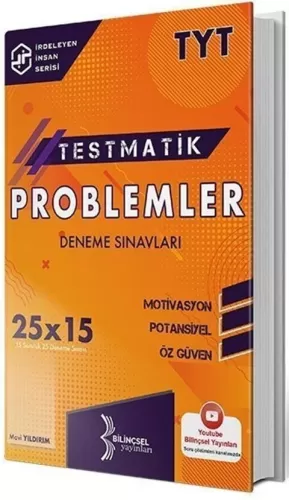 TYT Problemler Testmatik Deneme Sınavları Bilinçsel Yayınları 9786057487001