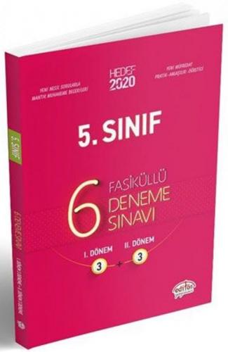 Editör Yayınları 5. Sınıf 6 Fasiküllü Deneme Sınavı
