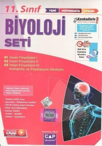 11. Sınıf Anadolu Biyoloji Seti Çap Yayınları 9786258139990