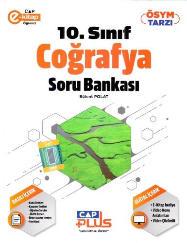 10. Sınıf Anadolu Coğrafya Soru Bankası Çap Yayınları 9786258139587