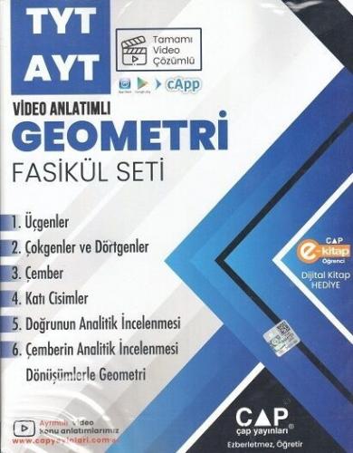 TYT AYT Geometri Seti Çap Yayınları 9786258139952