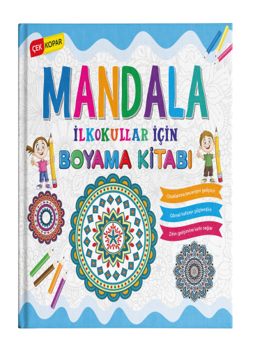 Mandala Boyama Kitabı - İlkokullar İçin