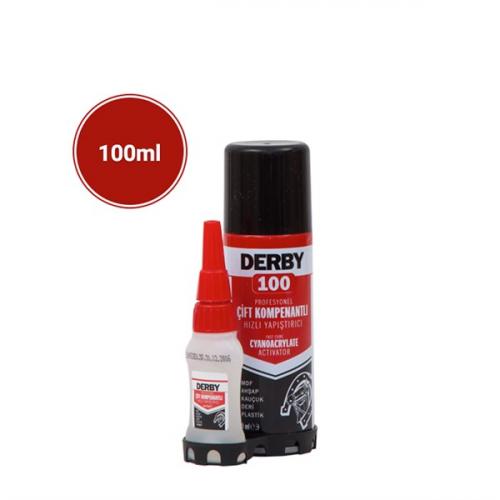 Derby Hızlı Yapıştırıcı Set 100 ml Japon Yapıştırıcısı