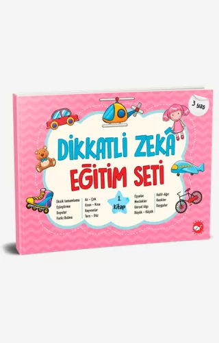 Dikkatli Zeka Eğitim 1. Kitap - 3 Yaş