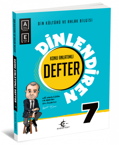 7.Sınıf Din Kültürü ve Ahlak Bilgisi Dinlendiren Defter İzzet Eker Eke