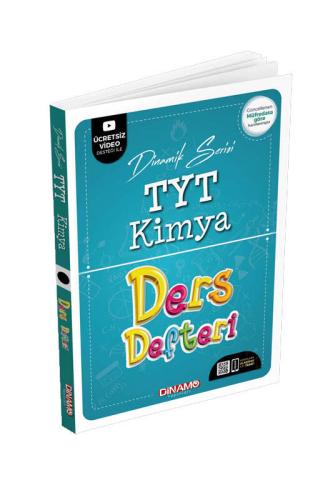 TYT Kimya Ders Defteri Dinamo Yayınları 9786057066985