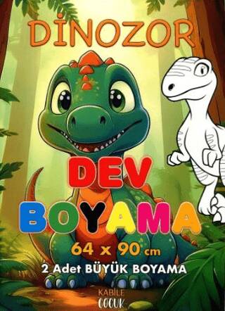 Dinozor Dev Boyama