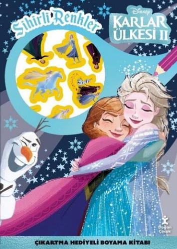 DİSNEY KARLAR ÜLKESİ SİHİRLİ RENKLER ÇIKARTMA HEDİ
