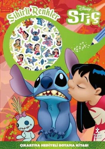 DİSNEY STİÇ SİHİRLİ RENKLER ÇIKARTMA HEDİYELİ BOYA