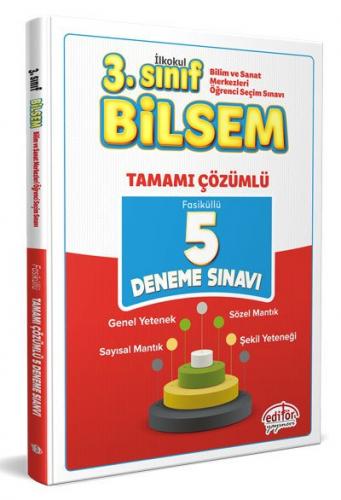 3. Sınıf Bilsem Çözümlü 5 Deneme Sınavı