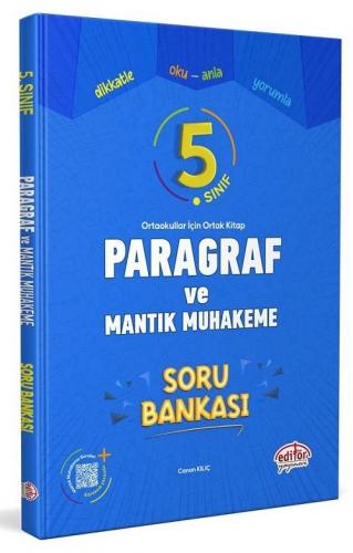 Editör Yayınları 5. Sınıf Paragraf ve Mantık Muhakeme Soru Bankası