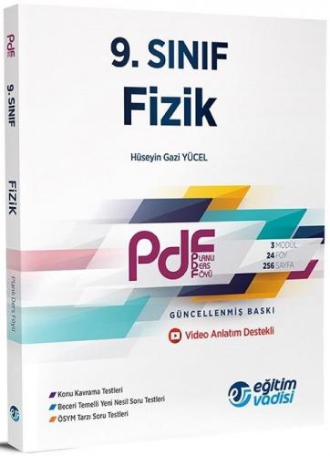 Eğitim Vadisi 9. Sınıf Fizik PDF Planlı Ders Föyü Video Anlatım Destek