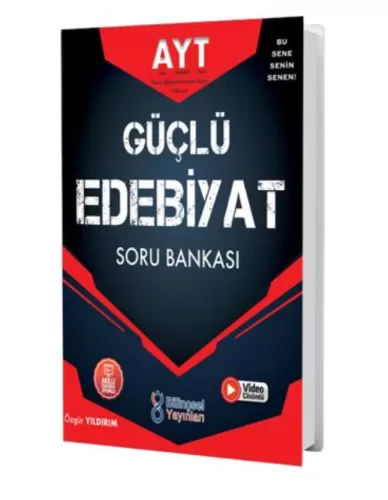 AYT Güçlü Edebiyat Soru Bankası Bilinçsel Yayınları 9786057093400