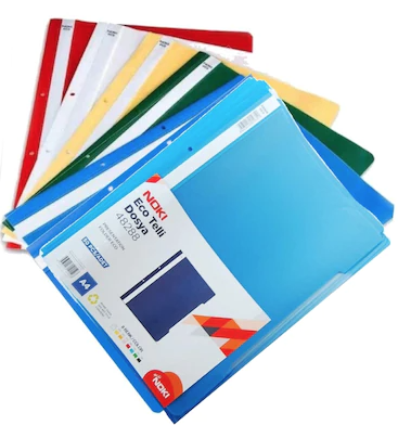 Noki Telli Dosya A4 50 li Paket Tüm Renkler