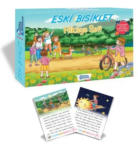 Eski Bisiklet Hikaye Seti 10 Kitap Orka Çocuk Yayınları 9786257179379