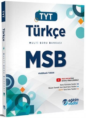 Eğitim Vadisi YKS TYT Türkçe MSB Multi Soru Bankası Video Çözümlü Eğit
