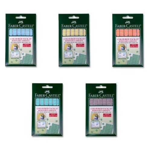 Faber-Castell Tack-İt 50 Gr Karışık Renk Asorti