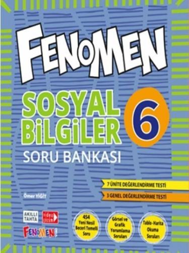 Fenomen 6.Sınıf Sosyal Bilgiler Soru Bankası Ömer Yiğit 9786258450378