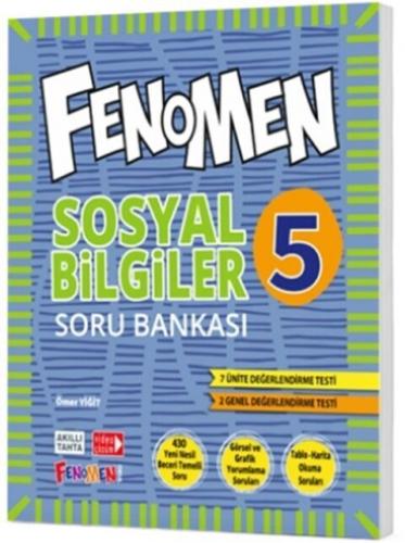 Fenomen 5.Sınıf Sosyal Bilgiler Soru Bankası 9786258450606