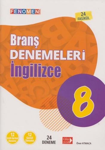 Fenomen Denemeler 8 İngilizce (24 Deneme) 9786258450088