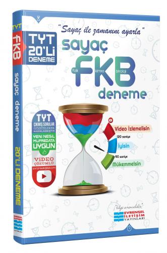 TYT Fizik Kimya Biyoloji FKB Video Çözümlü 20'li Deneme Evrenselsel İl