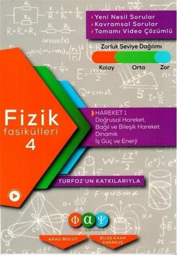 Fiziksel Alan Yayınları Fizik Fasikülleri 4 Hareket 1