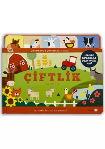 Bul ve Göster Pop-up Kitap - Çiftlik Kâşifleri (Büyük Boy)