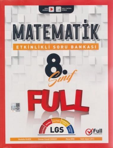8. Sınıf LGS Matematik Soru Bankası Mustafa Ülker, Osman Emrah Full Ma