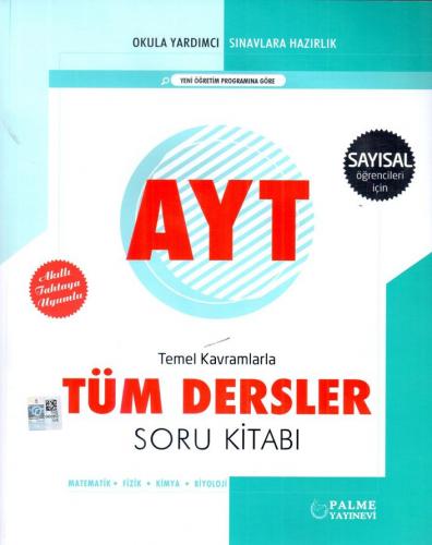 AYT Sayısal Temel Kavramlarla Tüm Dersler Soru Kitabı