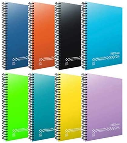 Gıpta Fresco Spiralli Plastik Kapak 120 Yaprak Çizgili A4 869723613035