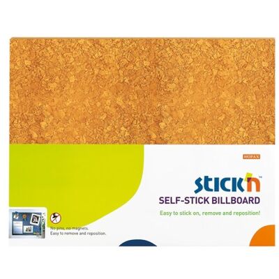 Gıpta Yapışkanlı Mantar Pano 58x46 Kahverengi