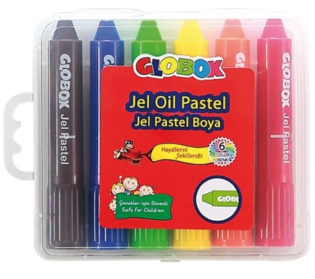 Globox Jel Pastel Boya 6'Lı