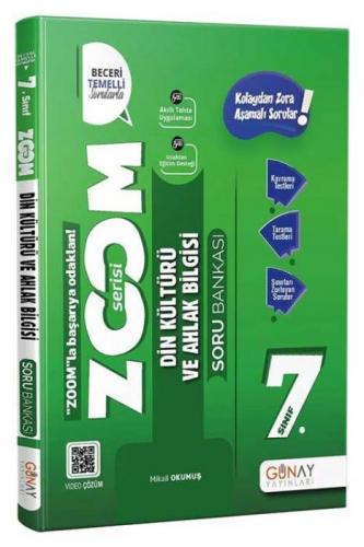 7.Sınıf Yeni Zoom Din Kültürü Soru Bankası Mikail Okumuş Günay Yayınla