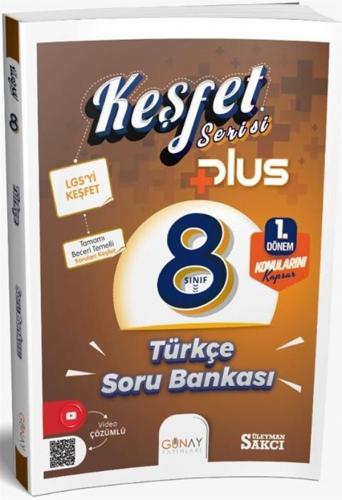 8. Sınıf Keşfet Plus Serisi Türkçe 1. Dönem Soru Bankası Günay Yayınla