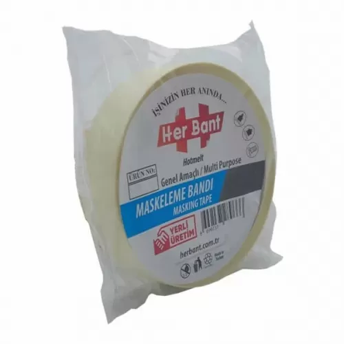 Herbant 18mm x 25mt Hotmelt Maskeleme Bandı 8699137289659