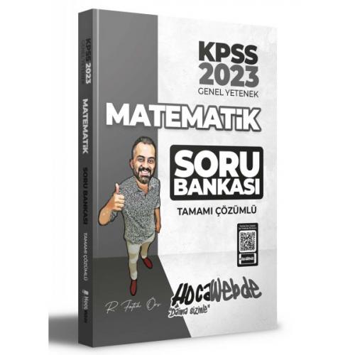 2023 KPSS Matematik Tamamı Çözümlü Soru Bankası HocaWebde Yayınları 97