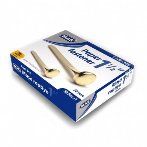 Mas 348 Maşa Raptiye 38 mm 30'lu No:9