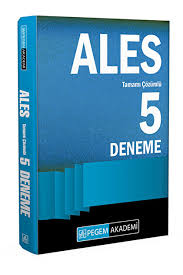 Ales Tamamı Çözümlü 5 Deneme