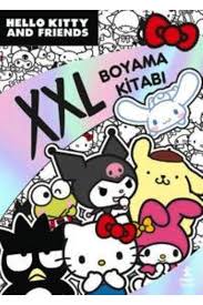 Hello Kitty and Friends XXL Boyama Kitabı