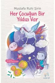 Her Çocuğun Bir Yıldızı Var Siyah Beyaz Resimli Baskı