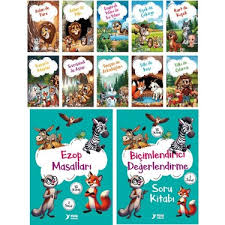 Ezop Masalları (10 Kitap)