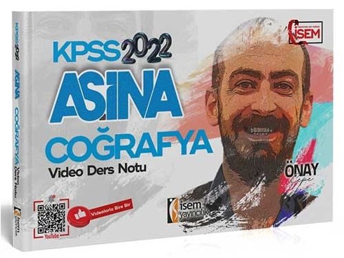 2022 KPSS Aşina Coğrafya Video Ders Notu İsem Yayınları