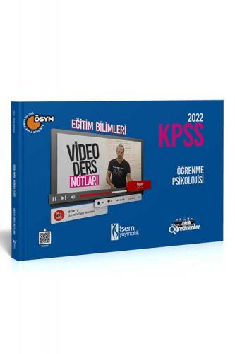 İsem Yayınları 2022 KPSS Eğitim Bilimleri Öğrenme Psikolojisi Video De