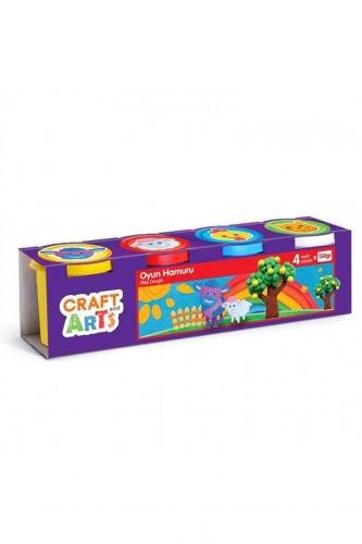 CRAFT AND ARTS OYUN HAMURU 130 GR. 4 LÜ ( play dough )